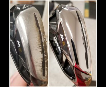 DIY Golf club restoration tutorial - 2016 Taylormade M2 irons