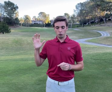 How To Get the Most Out of Your Chipping Practice. Golf Chipping Lesson From Harvard DI Golfer