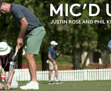 Mic'd Up | Justin Rose and putting coach Phil Kenyon | 2021 Abu Dhabi HSBC Championship