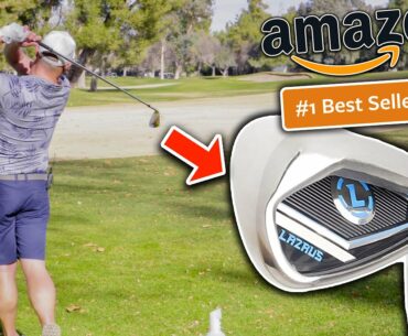#1 Amazon Best Selling Pitch Wedge! | Lazrus Pitching Wedge! | 3 Hole Challenge