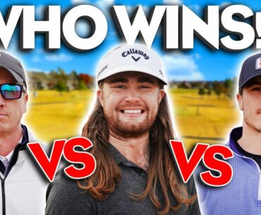 Stroke Play Match with World Long Drive Champion | Ft. @Micah Morris & @Kyle Berkshire