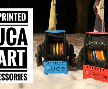 Zuca Disc Golf Cart Accessories (3D Printed)