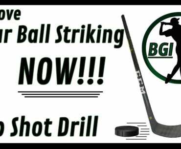 Improve Your Ball Striking NOW! - The Slap Shot Drill