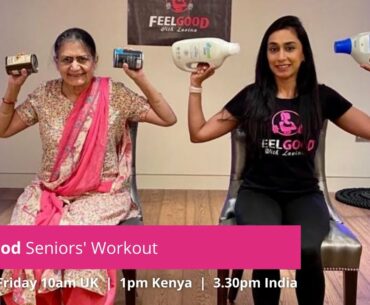 FeelGood Seniors' Workout Session 22 Jan 2021