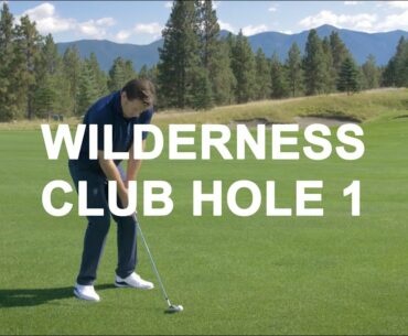 Playing Lesson with Nick Faldo: Wilderness Club Hole 1