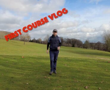 First golf course vlog part 1