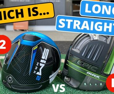 HEAVYWEIGHT BATTLE - TaylorMade SIM2 Max Driver VS Callaway Epic Max Driver