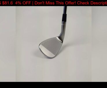 SM8 Golf Wedge, Silver, SM8 Golf Wedge, Cutter, Golf Sit 48/50/52/54/56/58/60/62 Degree, R/S, Flex