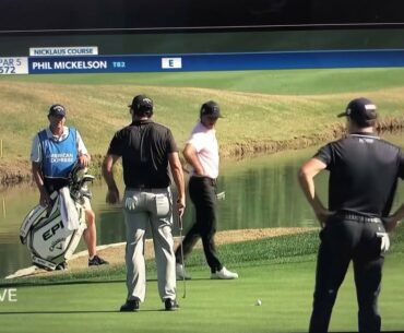 Phil Mickelson has a BRUTAL lip out from 3 feet...