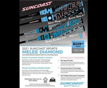 Senior Softball Bat Reviews (2021 Suncoast Diamond Balance 27oz)