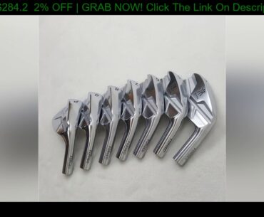 MIURA Men Golf Iron Set, MC-501 Golf Clubs, 4-9P, Forged R or S Clubs, Flexible Steel Shaft, Free S