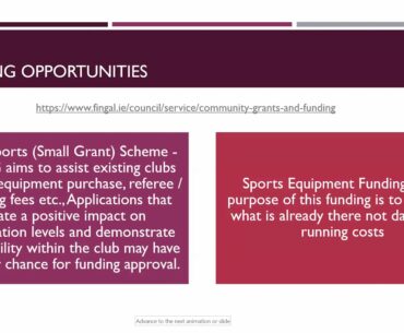 Fingal Club Development Toolkit Webinar