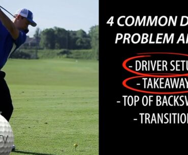 4 Common Areas That Plague Your Driver (How to Hit Driver Straight)