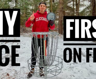 My First Disc Golf Ace On Film