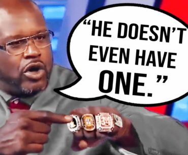 Times Shaq DISRESPECTED NBA Players..