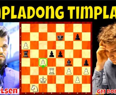 Timpladong timplado hangang dulo! || GM Carlsen vs  GM Donchenko Tata Steel Masters 2021 Round 5