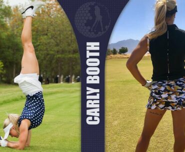 Carly Booth is a Scottish Professional Golfer | Golf Swing 2021