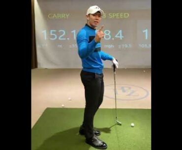 60%, 95%, 120% golf swing