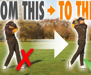 How To Get Through The Golf Ball - Stop Hanging Back
