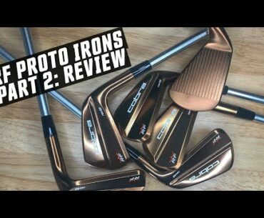 Rickie Fowler Proto REV33 Irons From Cobra Golf! PART 2: REVIEW &  REACTION