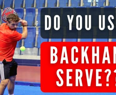 SHOULD you use the BACKHAND SERVE??