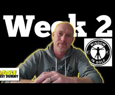 Shawn Clement's Wisdom in Golf Review - Week 2 Online Lesson - Golf Test Dummy