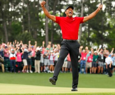 TIGER WOODS HYPED PLAYS (LOUDEST CROWD REACTIONS)