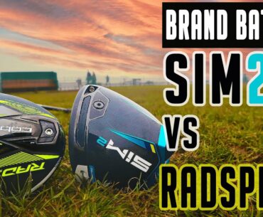 TaylorMade SIM2 vs Cobra RADSPEED | DRIVER BRAND BATTLE | GolfMagic.com