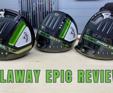 Club Junkie Podcast | Callaway Epic Reviews! Drivers, Fairways, Apex Hybrids!