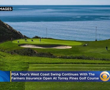 PGA Tour's West Coast Swing Continues With The Farmers Insurance Open At Torrey Pines Golf Course