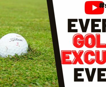 Every Golf Excuse Ever: A #shorts Comedy Skit About How To AVOID EMBARRASSMENT On The Golf Course!