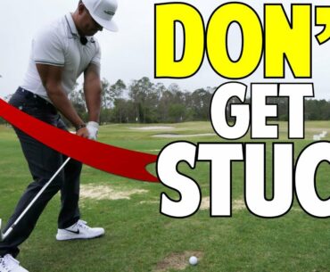 How To Stop Getting Stuck In The Golf Swing