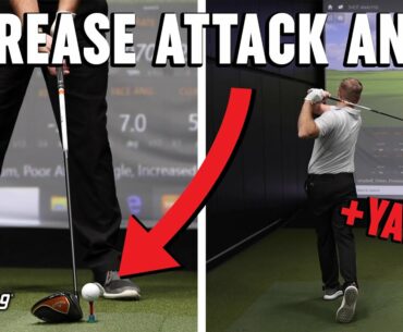 3 Ways To Increase Attack Angle | Golf Club Fitting Tips