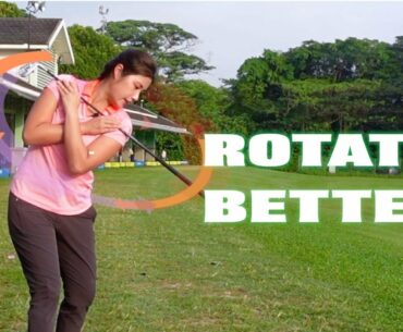 Rotate to a Better Golf Swing - Golf with Michele Low