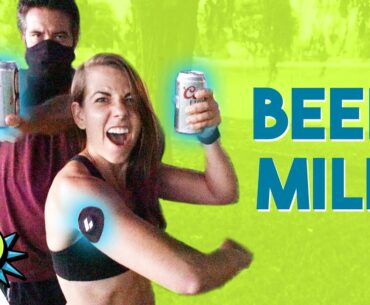 What Does a Beer Mile Do to Your Blood Sugar? - Continuous Glucose Monitoring (CGM) | Ep. 5