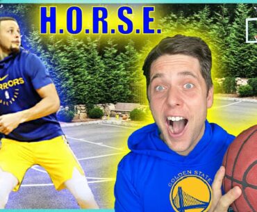 Stephen Curry Trickshot H.O.R.S.E. *NBA Edition*