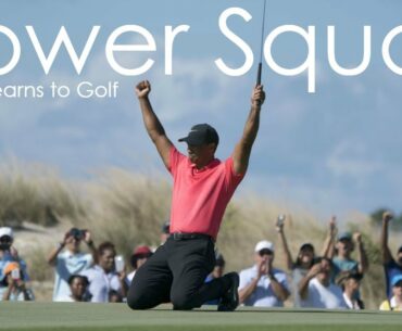 Tiger Woods Swing: Power Squat