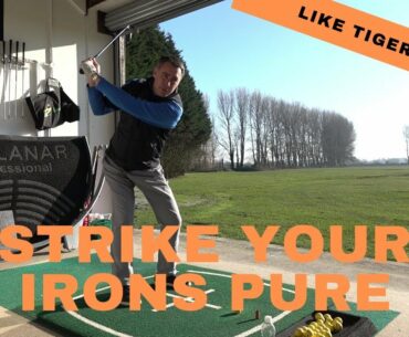 Strike your irons pure like Tiger Woods Masters 2019