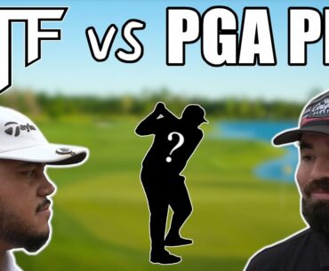 Our First Match with PGA Pro - Golf Vlog With New Camera