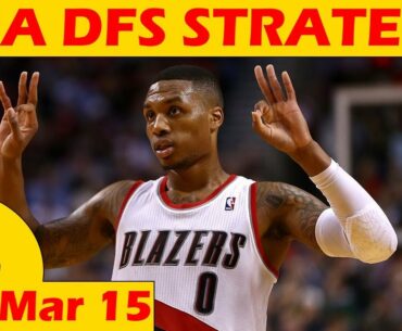 NBA DFS Projections & Strategy | Thursday 3/15 | FanDuel & DraftKings