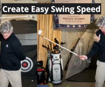 Create Easy Speed in Your Golf Swing