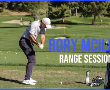 Watch Rory Mcilroy Perfect Swing Range Session | Driving Range Practice | Warm up Swings