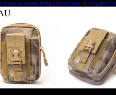 Tactical Universal Holster Military Molle Pouch Hunting Belt Waist Bag Military Pack Pouches Phone