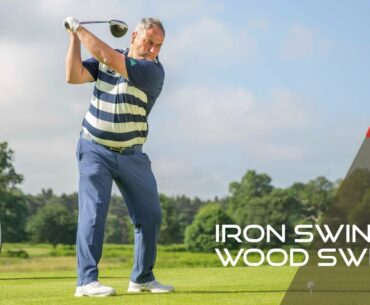 Golf - Iron Swing Vs Driver Swing