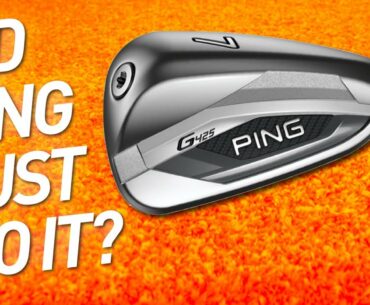 BEST GAME IMPROVEMENT IRONS 2021? | PING G425 Irons Review