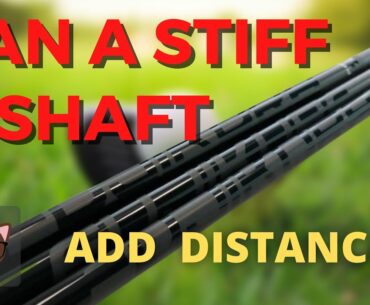 Can A Stiff Shaft Add Distance? // 3 Wood Shaft Weight Fitting At Home