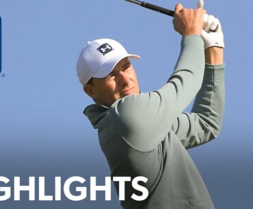 Jordan Spieth shoots 3-under 69 | Farmers Insurance Open | 2021