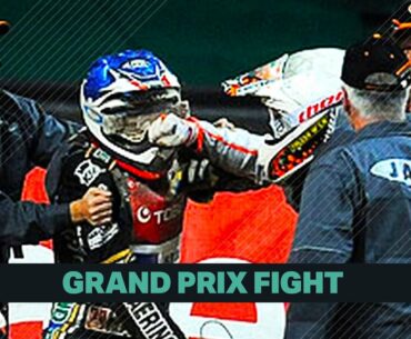 FIGHT ON THE FINISH LINE | FIM Speedway Grand Prix | Podium Sport