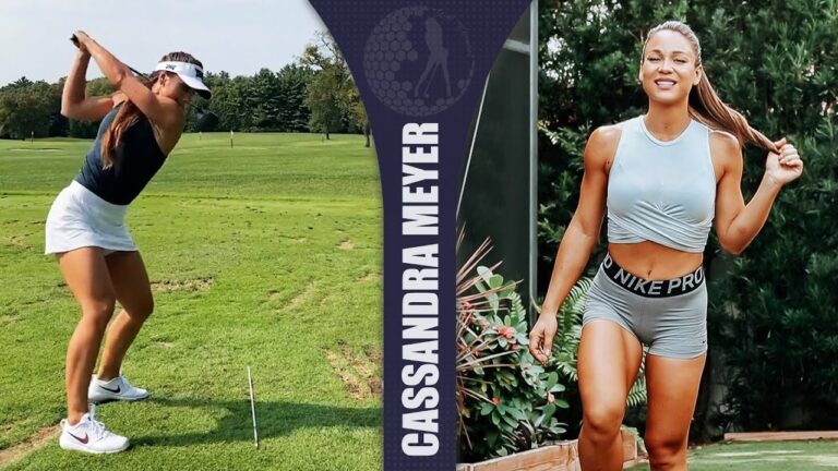 Meet World Long Drive Golf Babe Cassandra Meyer | Golf Swing 2021 - FOGOLF