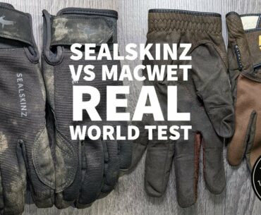 Sealskinz Vs MacWet tested.